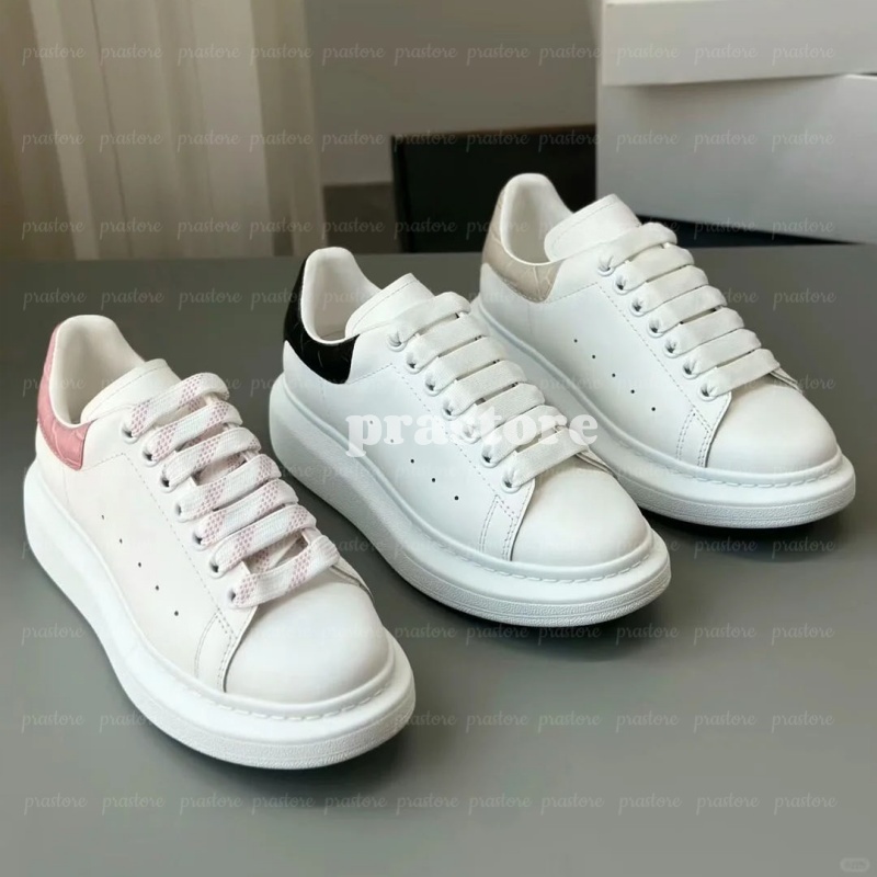 Designer shoes New Casual Mens Women Shoes Platform Sneakers Leather Suede Veet Flats Lace Up Chaussur De Espadrill Chaussures Sports Trainers