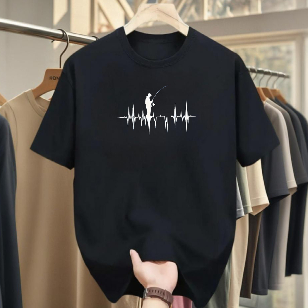 Man Designer T Shirt Summer Men's Loose Outdoor Leisure Sports Round Neck Short Sleeve Printed Shirt Top 462