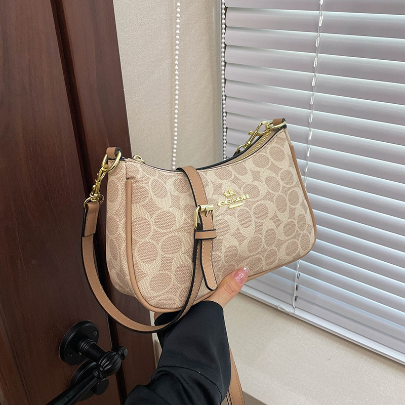Designer Shoulder Bags for woman luxury versatile casual classic half moon bag fashionable and trendy black pink brown khaki coffee crossbody bag