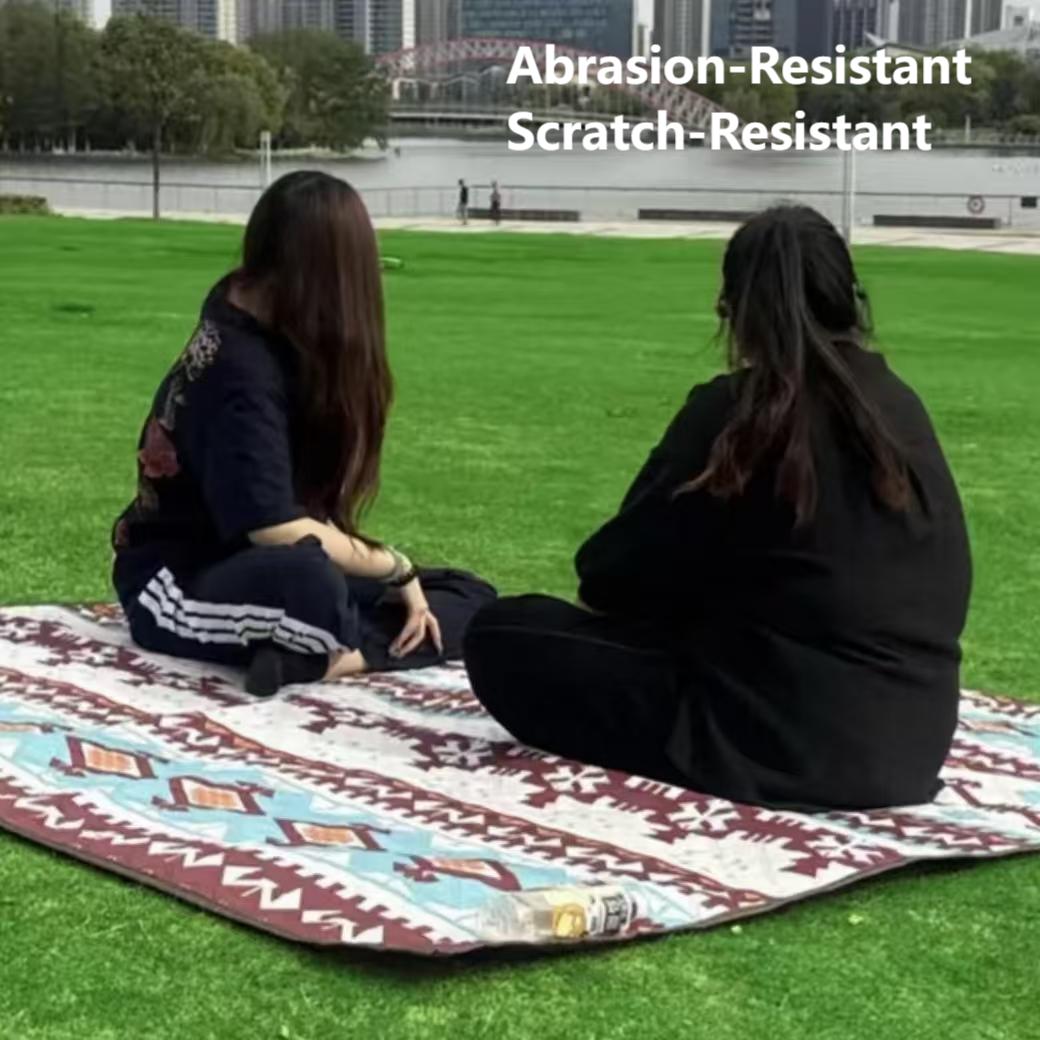 Camping picnic mat outdoor supplies portable thick more durable waterproof oxford cloth fun ground mat