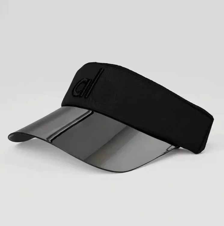 Yoga UPF50 baseball cap ladies topless reflective sports fitness cap transparent empty cap hard sun hat men's high quality sun hat