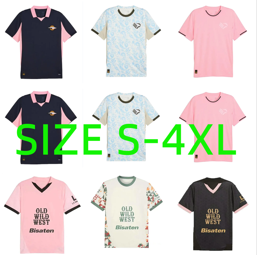 2025 2026 Palermos Soccer Jerseys home away 3rd SEGRE RANOCCHIA BRUNORI DI MARIANO maillots de futbol VASIC INSIGNE APPUAH 24 25 26 Football Shirts maglia da calcio