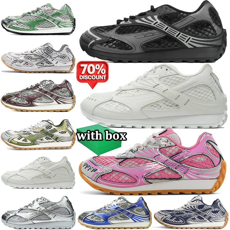 with box luxury sneakers designer men women stylish shoes durable trainers outdoor casual athletic footwear comfort daily wear black white pink green