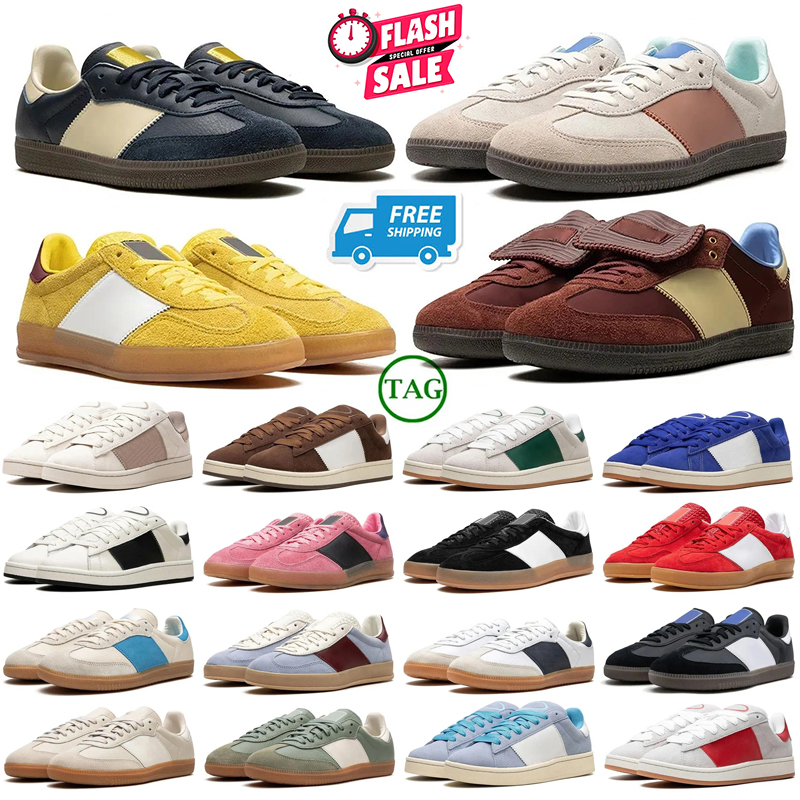 Designer Mens Handball Flat Sneakers Casual Shoes Cloud White Core Black Comfortable Fit Fashionable and Simple 36-45 Free Shipping