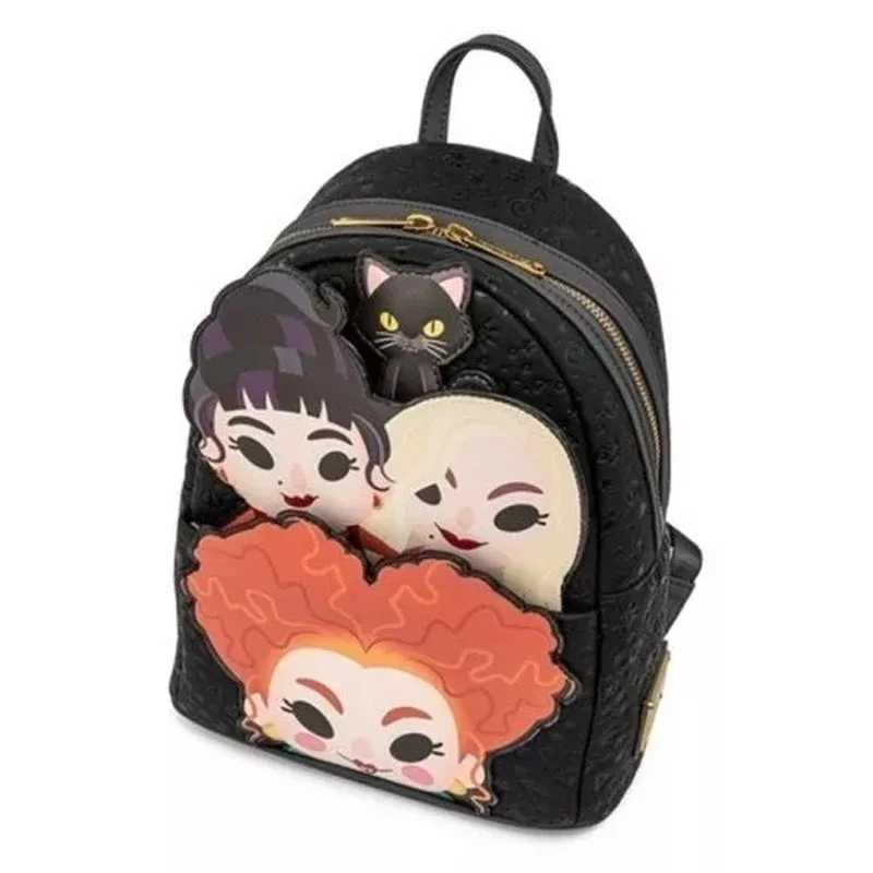 Kids Backpack Hocus Pocus Sanderson Sisters Womens Double Strap Shoulder Bag Purse Class Bag for Girls W250705