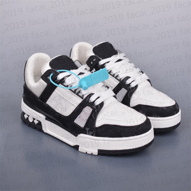 custom Designer Trainer Sneakers Classical Denim Canvas Casual Shoes Black White Men Women Platform Fashion Low Shoe Red Green Leather Rubber Walking Outdoor z01