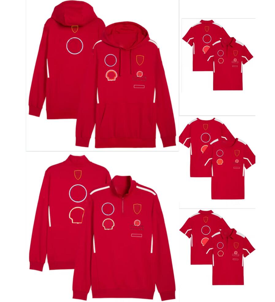 F12025 Long Sleeve Polo Shirt Summer New F1logo Shirt Same Customised