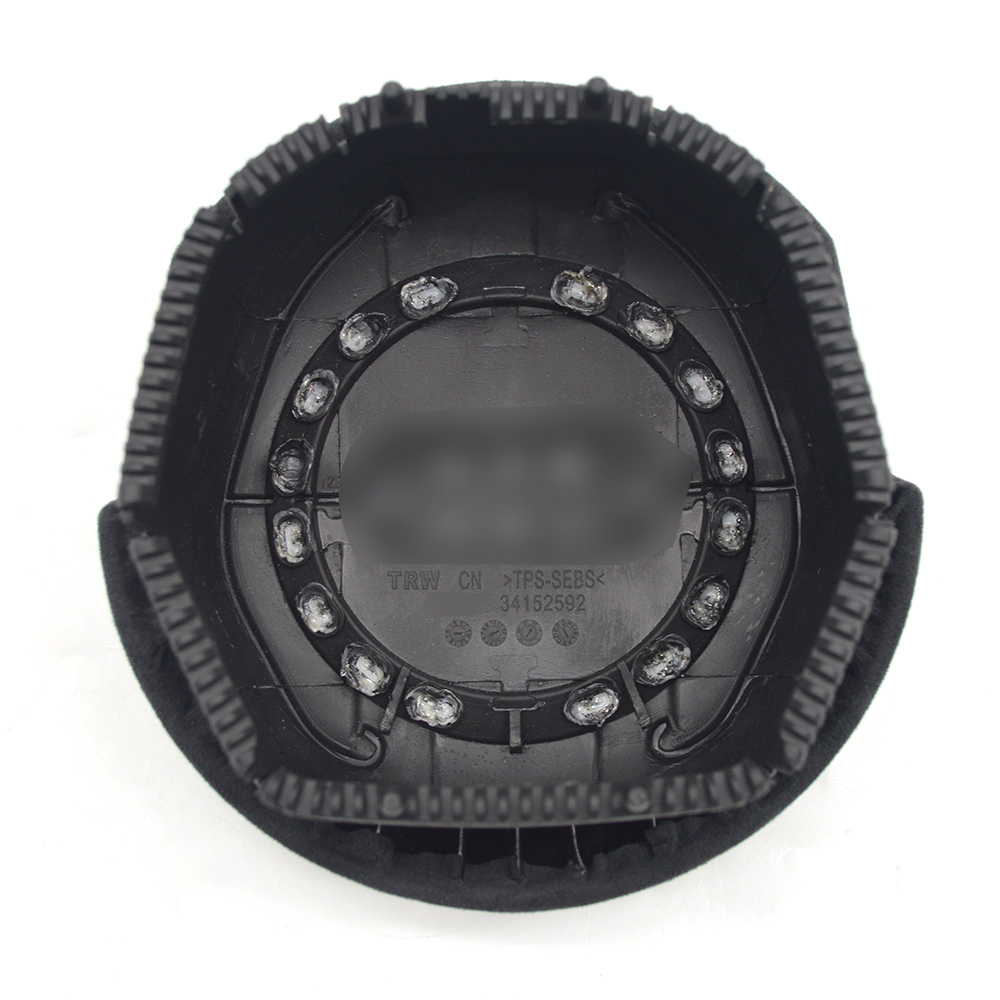 For Audi A4 B8 A3 8V white black red Alcantara Steering wheel decorative cover painting black painting silver