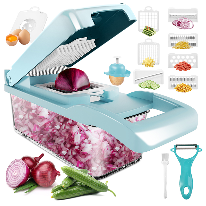 High cost performance kitchen vegetable cutting multifunctional slicer vegetable cutting machine in stock