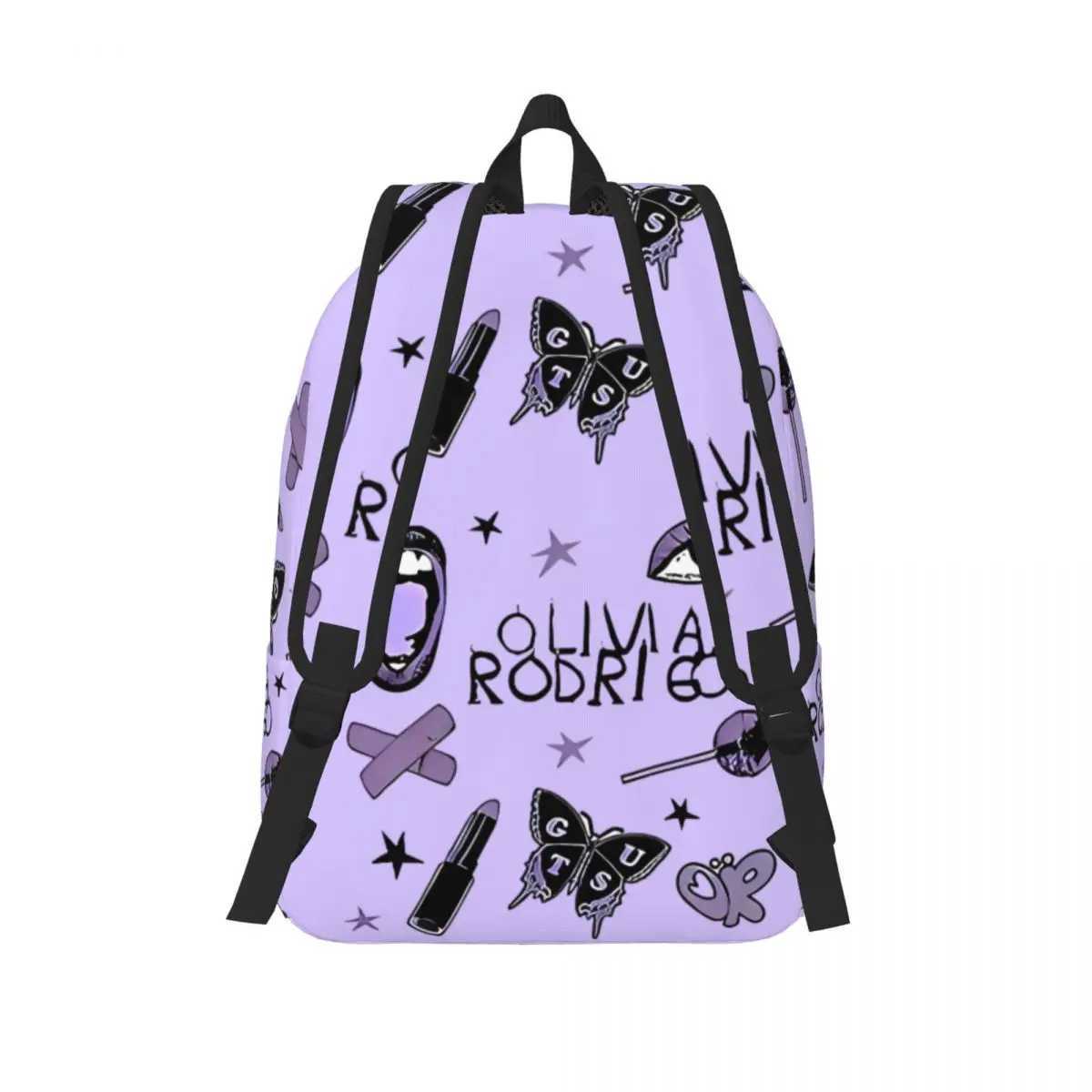 Olivia Guts Vampire Rodrigos Backpack for Men Women Teenage Student Work Daypack Sour Laptop Computer Canvas Bags Outdoor W250705