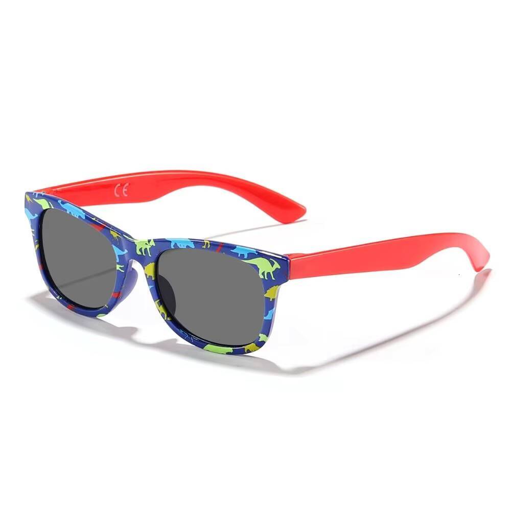Cartoon Square Frame Dinosaur ChildrenS Shades Ultraviolet-Proof kids eyewear Sun Protection Sunglasses for Party ddmythur Z260305
