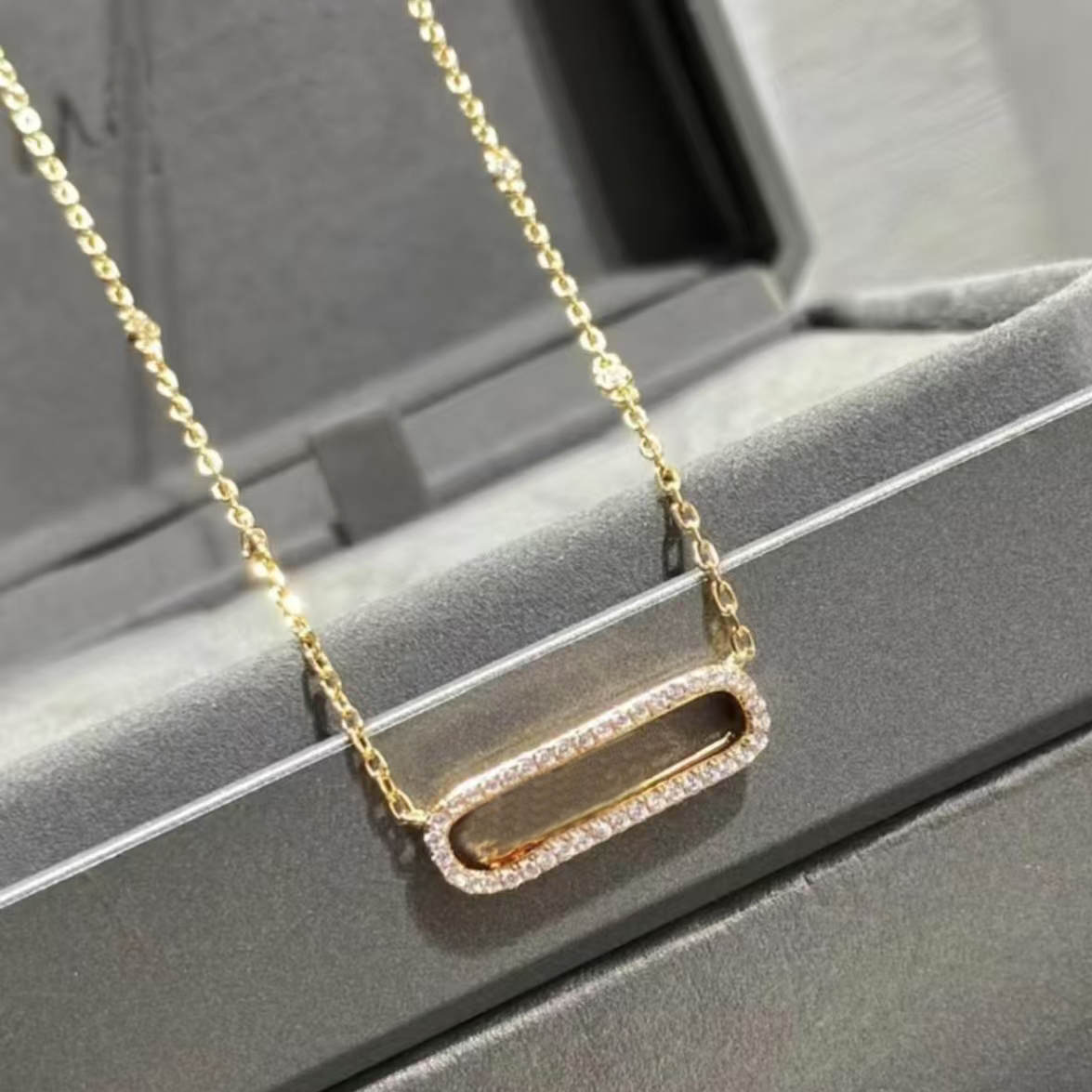 Pendant Necklaces Necklace womens necklace designer jewellery chains pendant titanium steel charm anniversary gift for women gold plated holiday gifts