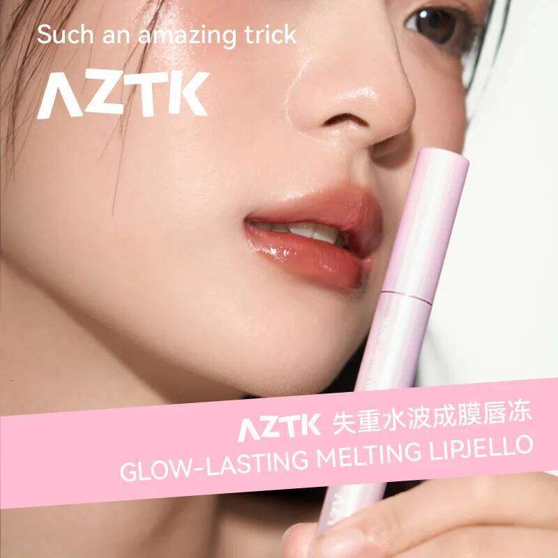AZTK Liquid Lipstick Gloss Hydrating Plumping Glaze with Mirror-Like Shine Non-Sticky Nude Lip Natural Volume Moisturize X250705