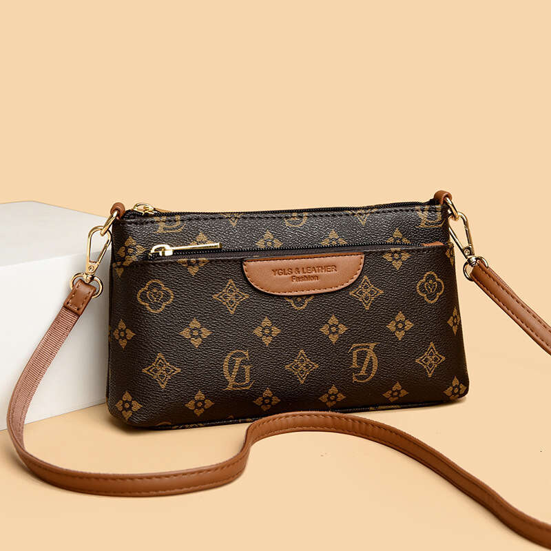 New Style Shoulder for Fashionable Crossbody Bag with Multiple Compartments