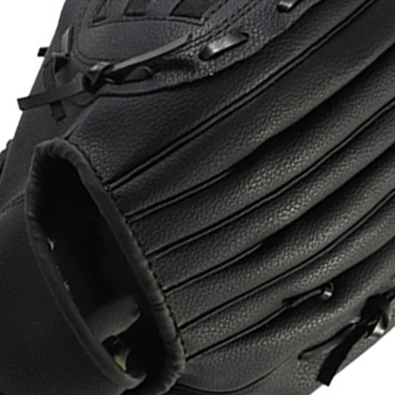Outdoor Sports 2 Colors Baseball Glove Softball Practice Equipment Right Hand for Adult Man Woman TrainBlack 11.5 Inch 250704
