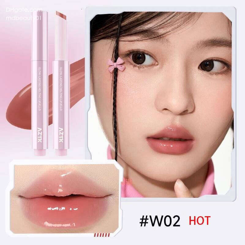 AZTK Liquid Lipstick Gloss Hydrating Plumping Glaze with Mirror-Like Shine Non-Sticky Nude Lip Natural Volume Moisturize X250705