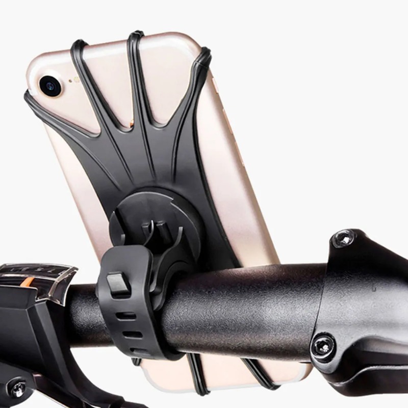 Motocycle Bicycle Mobile Phone Holder Mount Stand Bracket for iPhone Samsung Xiaomi Huawei Cell Phone Mobile Bike Handlebar Bracket Holder