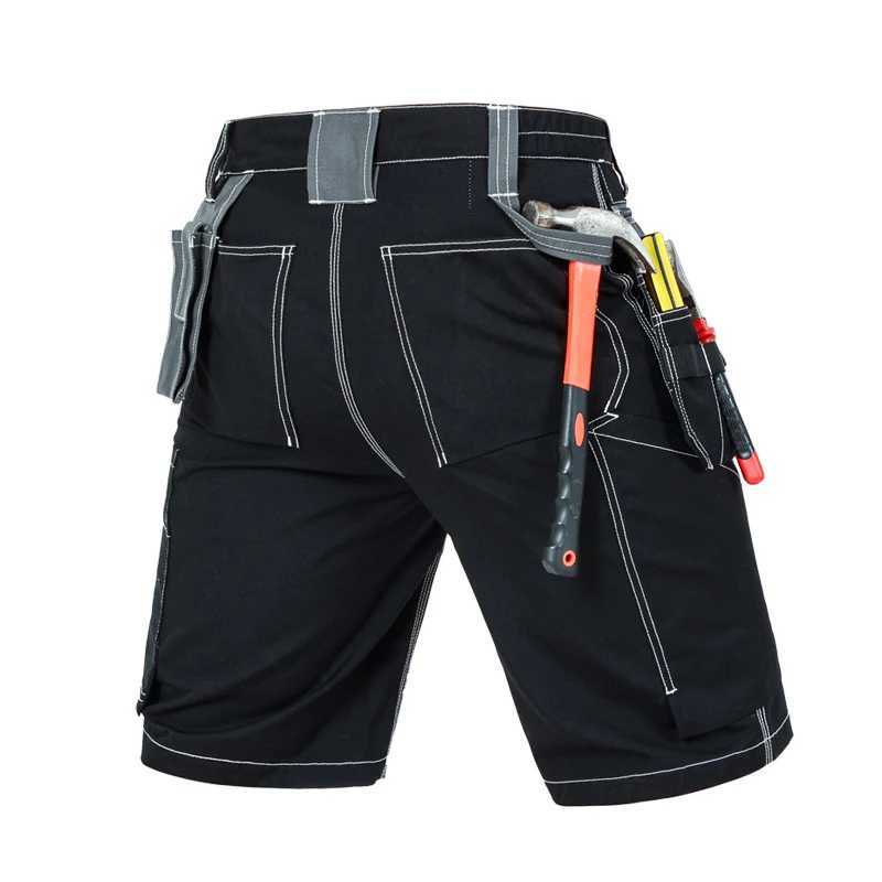 Men Casual Shorts Fashion Multi Pocket Cargo Pants Knee Length Work Casual Short Pants Size 5XL W250705