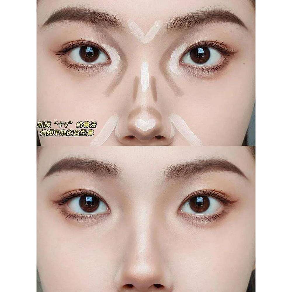 Little Ondine Liquid Contouring Concealer High Gloss Stick Refinish Brightening Matte Shadow 3D Nose Tear Groove Lying Silkworm X2507