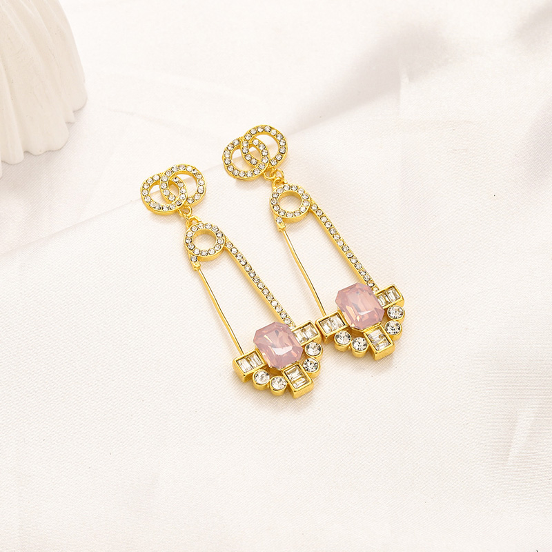 Classic Style Earrings Stylish Eardrop Crystal Stud Earrings Stainless Steel Earring Elegance for Womens Chic Studs for Any Occasion Wedding Jewelry Gifts