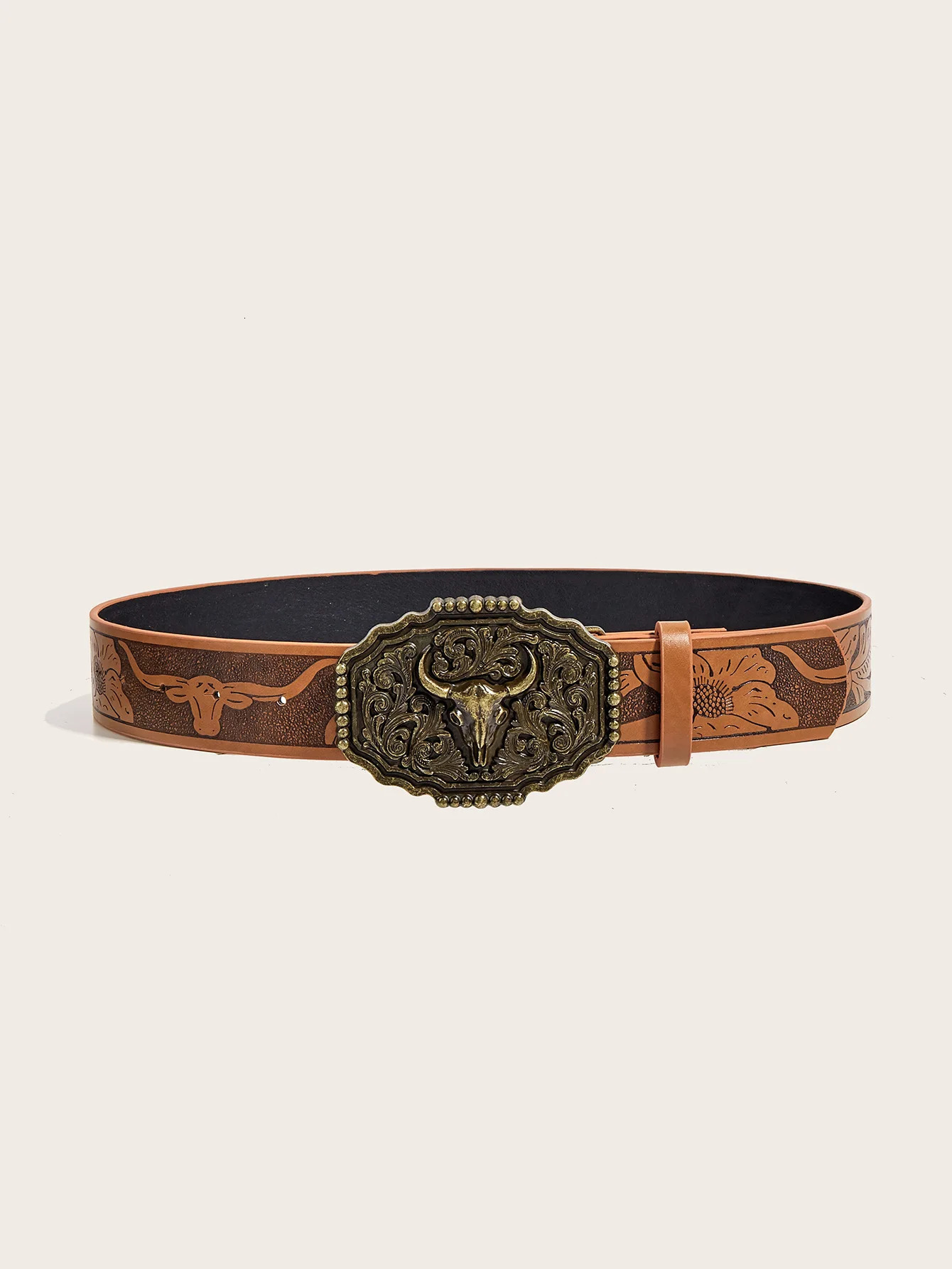 Western Belt Men Genuine Leather Belts for Men Women Cowboy Cowgirl Big Letters Buckle Gold Male Belts Long Black Brown Quality 250701