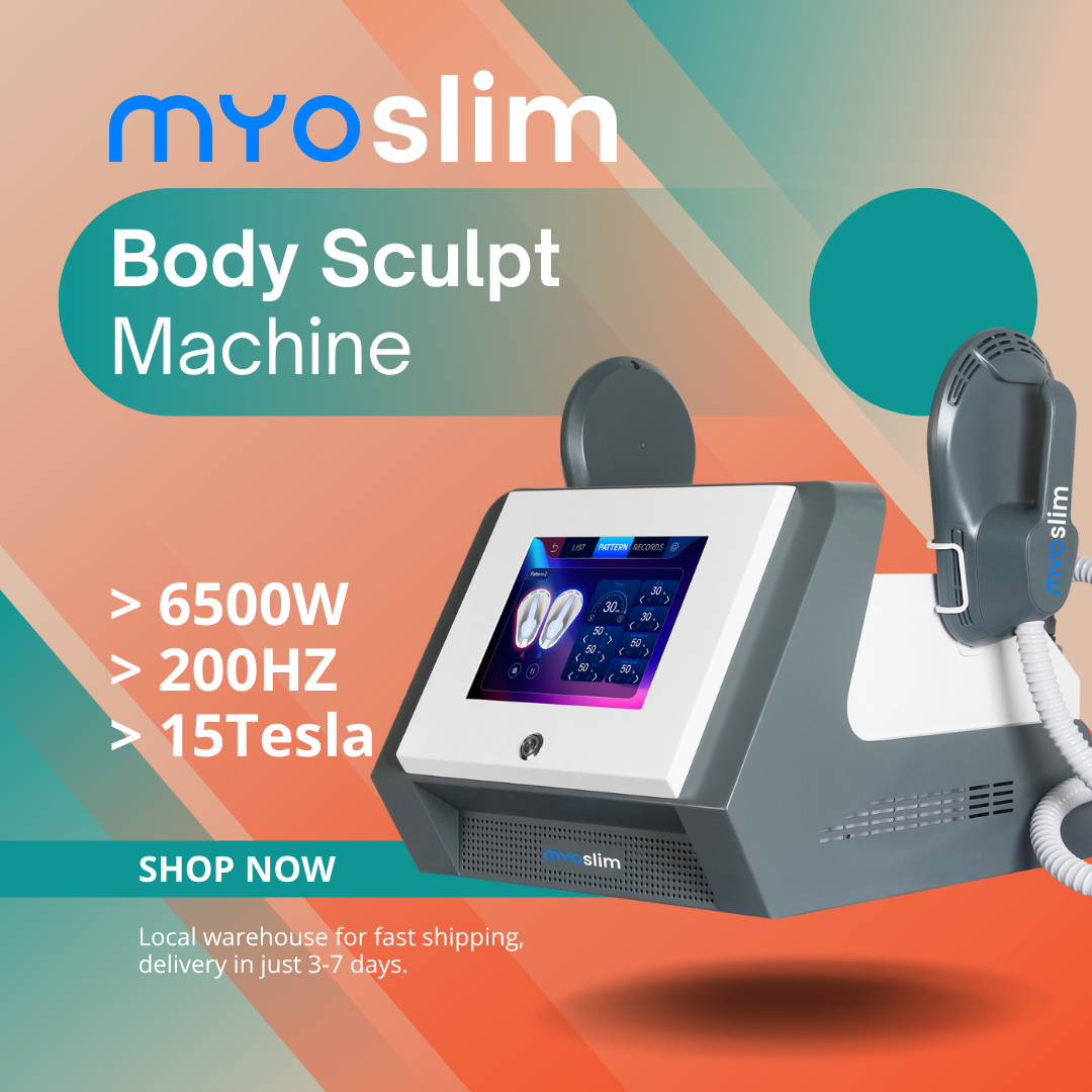 MYOSLIM Fat Reduction Muscle Training Device salon body sculpting Designed body treatment thighs buttocks