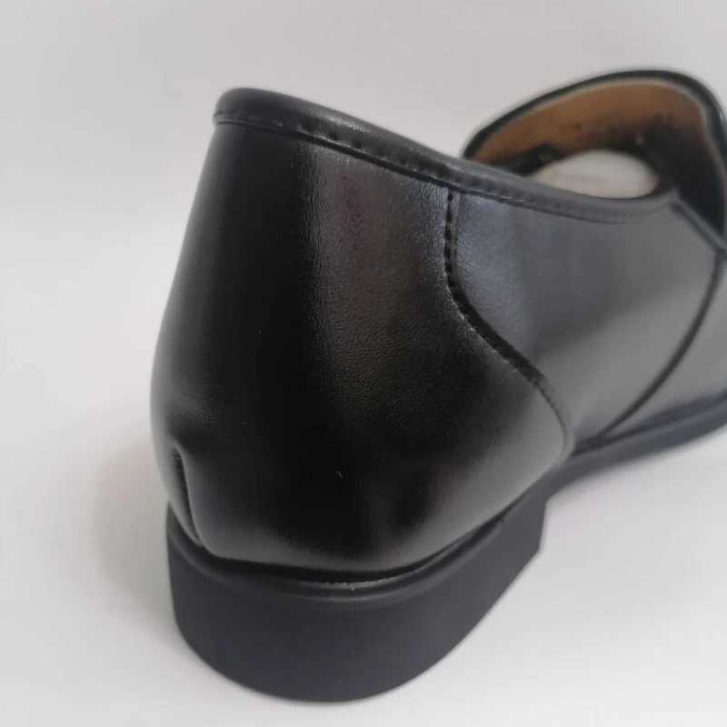 Mens 6cm Height Increase Formal Oxfords - Wedding Dress Shoes with Hidden Heel | Leather Elevator Footwear W250705