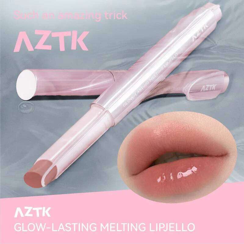 AZTK Liquid Lipstick Gloss Hydrating Plumping Glaze with Mirror-Like Shine Non-Sticky Nude Lip Natural Volume Moisturize X250705