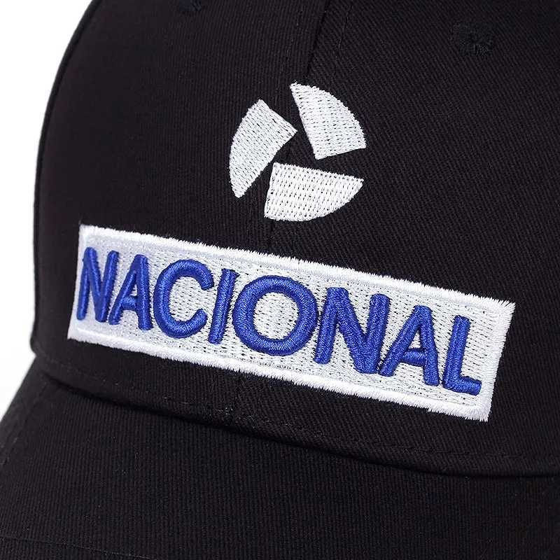 Embroidered NACIONAL Baseball Cap with Signature - style Z250705