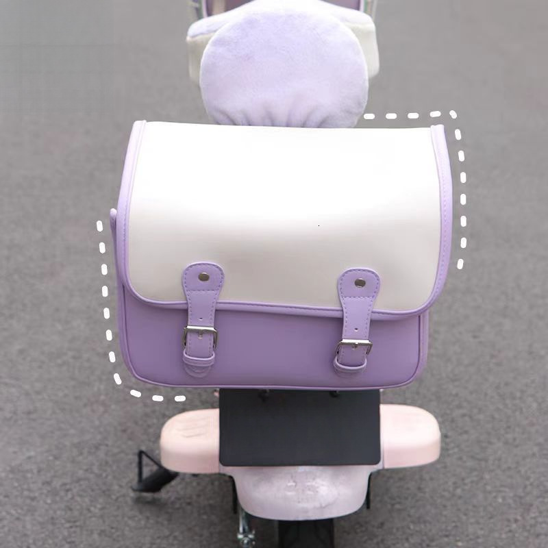 Electric Scooter Luggage Green Garden trend Rear Storage Bag Seat Luggage Designer Bag trend Large Capacity Women s Handbag Shoulder Bag