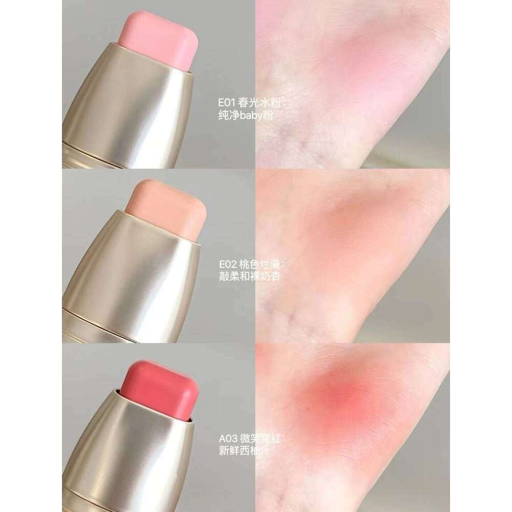 Little Ondine lti-pose Blusher Stick Moisture Silky Matte Contour Makeup Blush Corrective Shadow Lipstick Face Blushes 4g