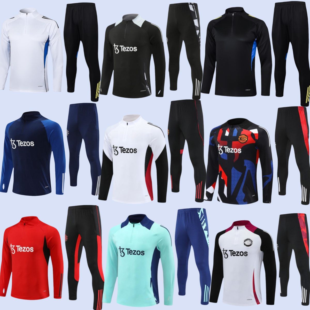 25 26 RASHFORD ManchesteeSS Kids Football Tracksuit 2025 Men Soccer Training wear kit Chandal Entrenamiento Survetement united Tuta Calcio Foot Trainingsanzug