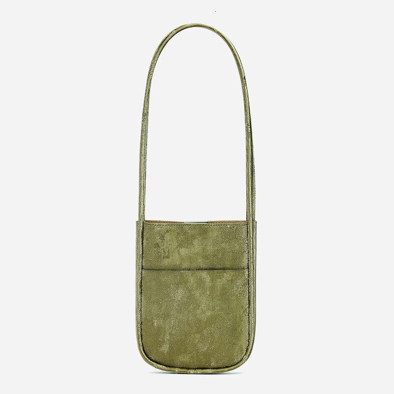 Luxury designer Chinese style satin cowhide mini portable new shoulder high-end vertical underarm shoulder bag