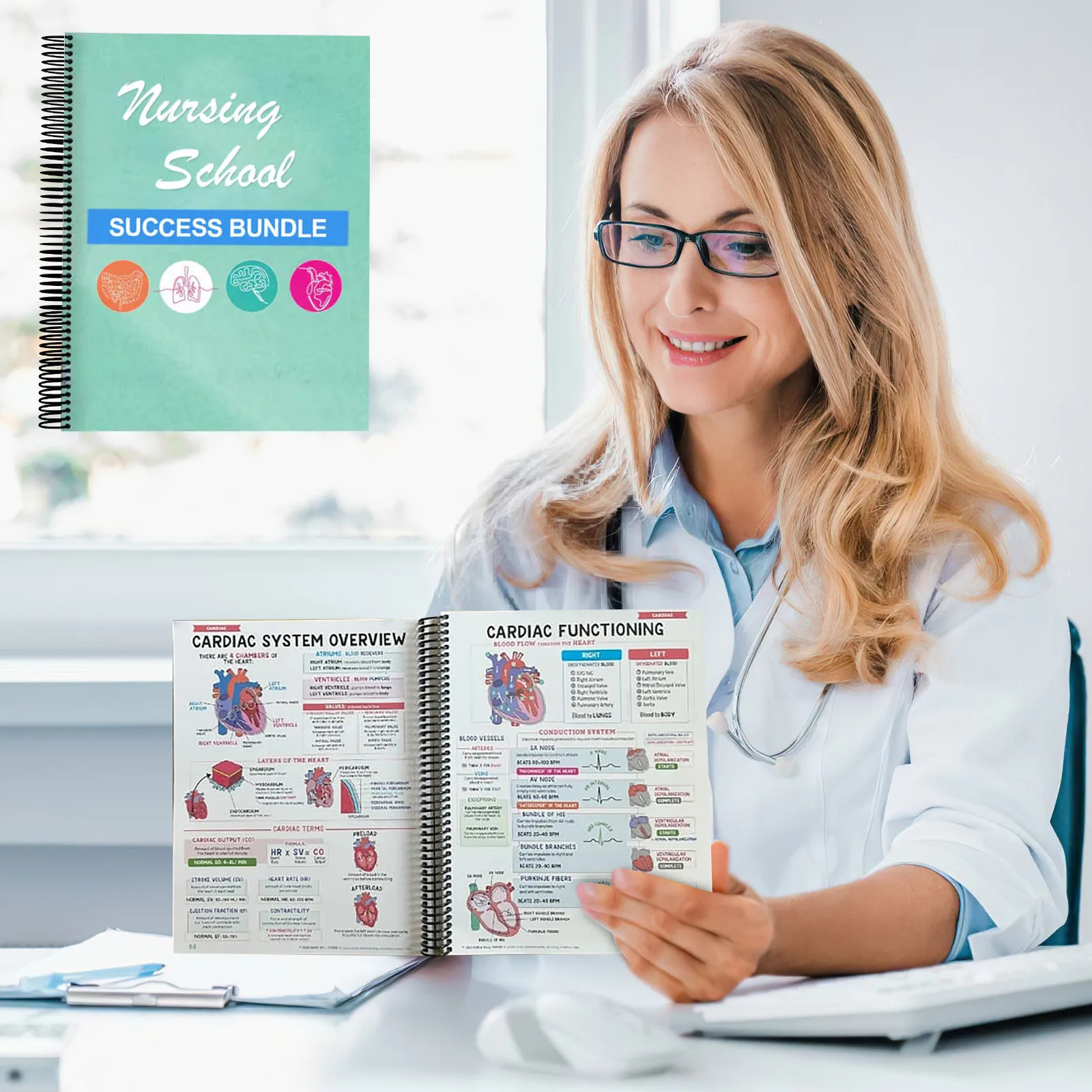 Nursing School Success Bundle Study Guide with Illustrated Notes for Aspiring Nurses A MustHave 250628