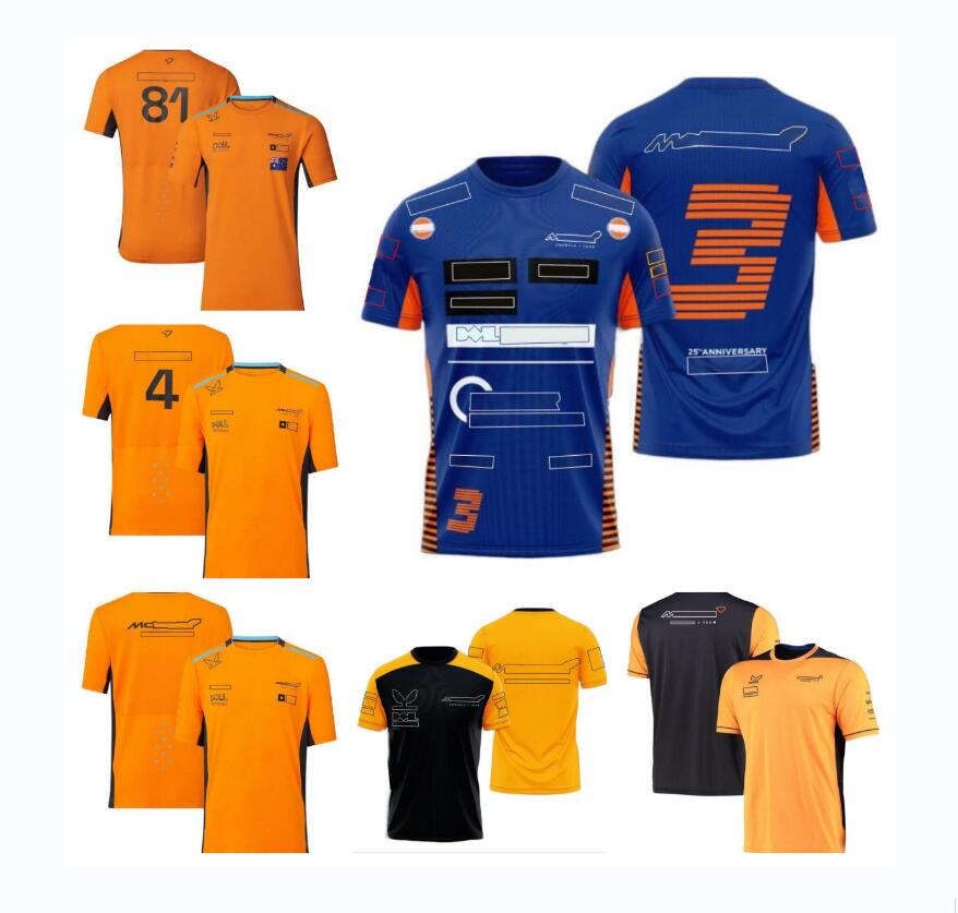 F12025 Short Sleeve Shirt F1logo Racing T-shirt Same Customised