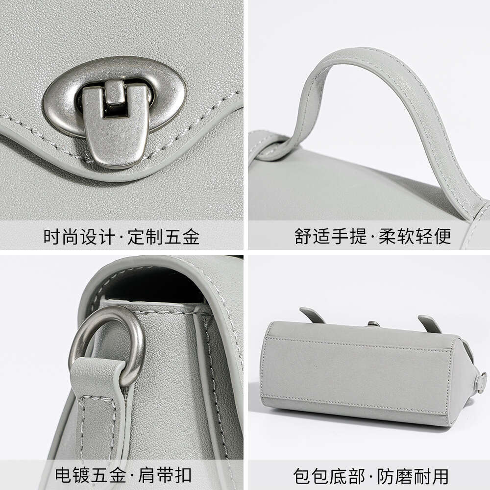 Luxury designer's new Korean-style Cambridge messenger fashion leather lady's hand bill of lading shoulder crossbody bag