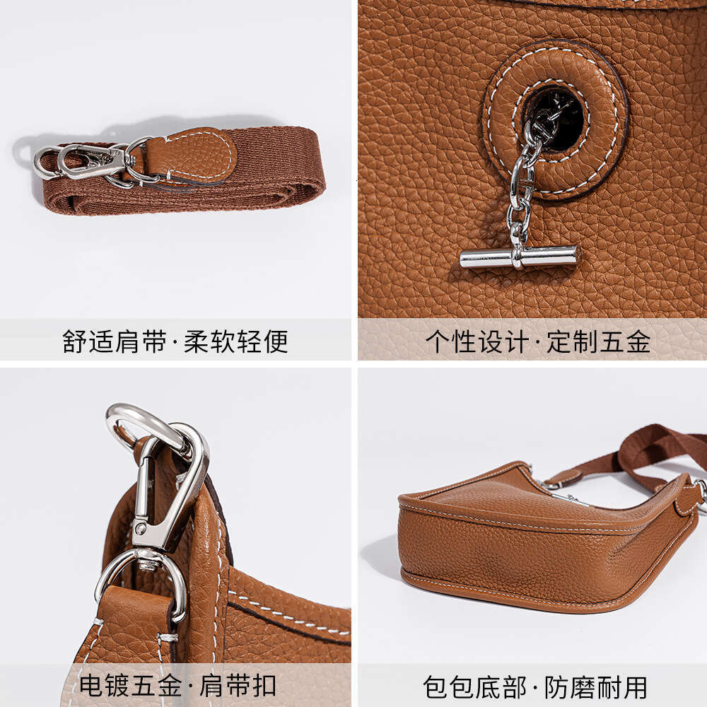 Luxury designer retro Vespa spring new Korean style leather shoulder strap crossbody bag