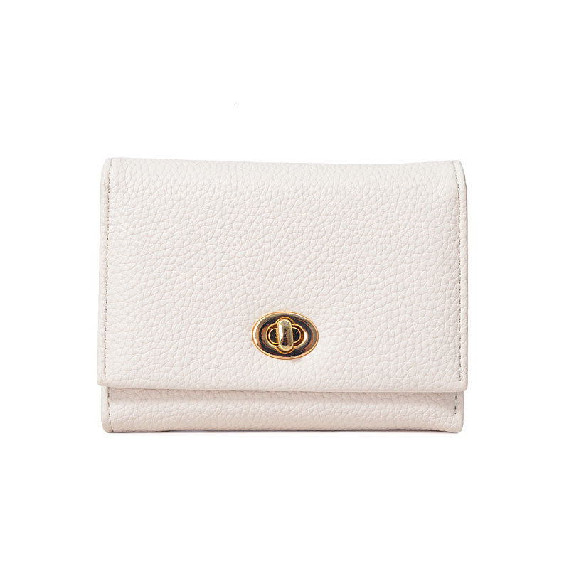 Women's Short Wallet New Korean Style Fashion Solid Color Simple Folding Wallet Multi Card Slot Designer Wallet Coin Wallet Wholesale