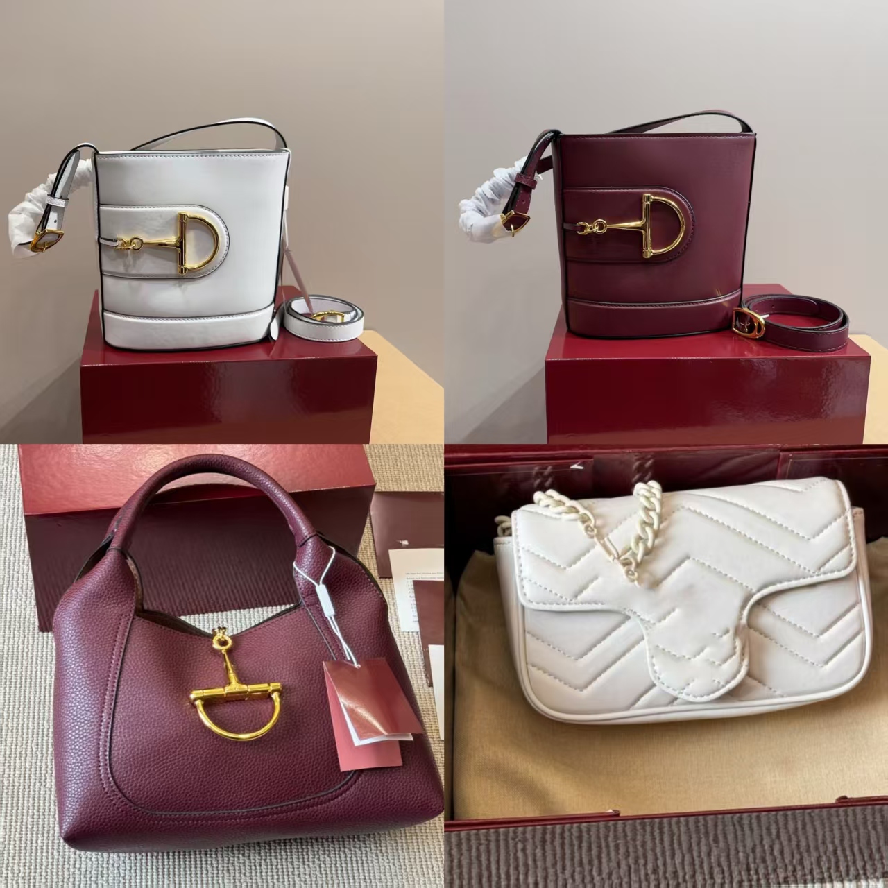 Caviar luxury designer handbags high-quality chain bags shoulder bags fashionable crossbody bags designer ladies' handbags horse wallets coin bags 15