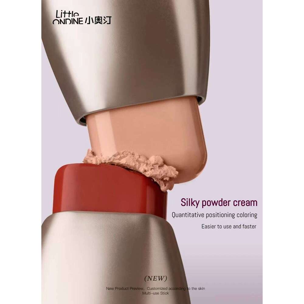 Little Ondine lti-pose Blusher Stick Moisture Silky Matte Contour Makeup Blush Corrective Shadow Lipstick Face Blushes 4g