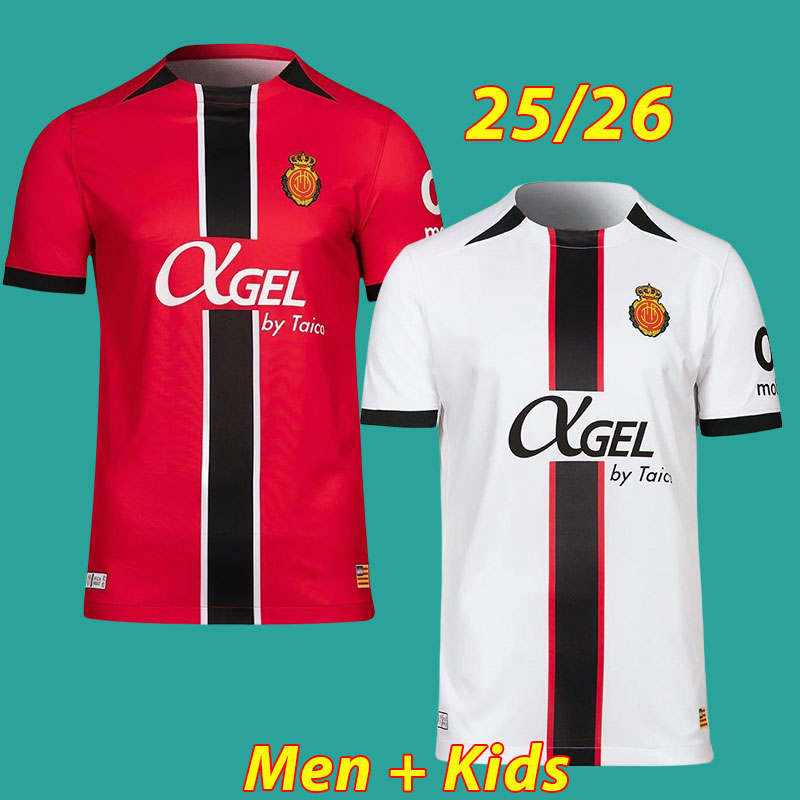 25 26 RCD Mallorca Soccer Jerseys LARIN MURIQI MORLANES ASANO COPETE camisetas de futbol 2025 2026 ROMAN RODRIGUEZ SANCHEZmen kids kit football shirts top Homenaje