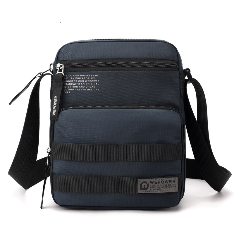 New fashionable business shoulder trend bag designer trend bag wear resistant and waterproof men s commuting travel shoulder bag