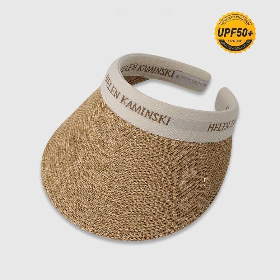 Summer Wide Brim Straw Visor Hat Women Foldable Sun Hat Beach Cap UV Protection Outdoor Travel Hat Elegant Casual Headwear Z250705