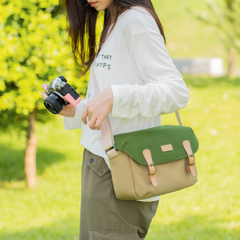 Cross border foreign trend trade suitable for camera bags mirrorless bags professional trend photography bags designer bags women s shoulder bags