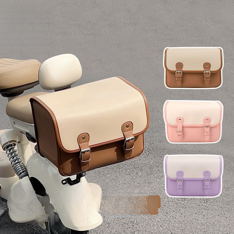 Electric Scooter Luggage Green Garden trend Rear Storage Bag Seat Luggage Designer Bag trend Large Capacity Women s Handbag Shoulder Bag