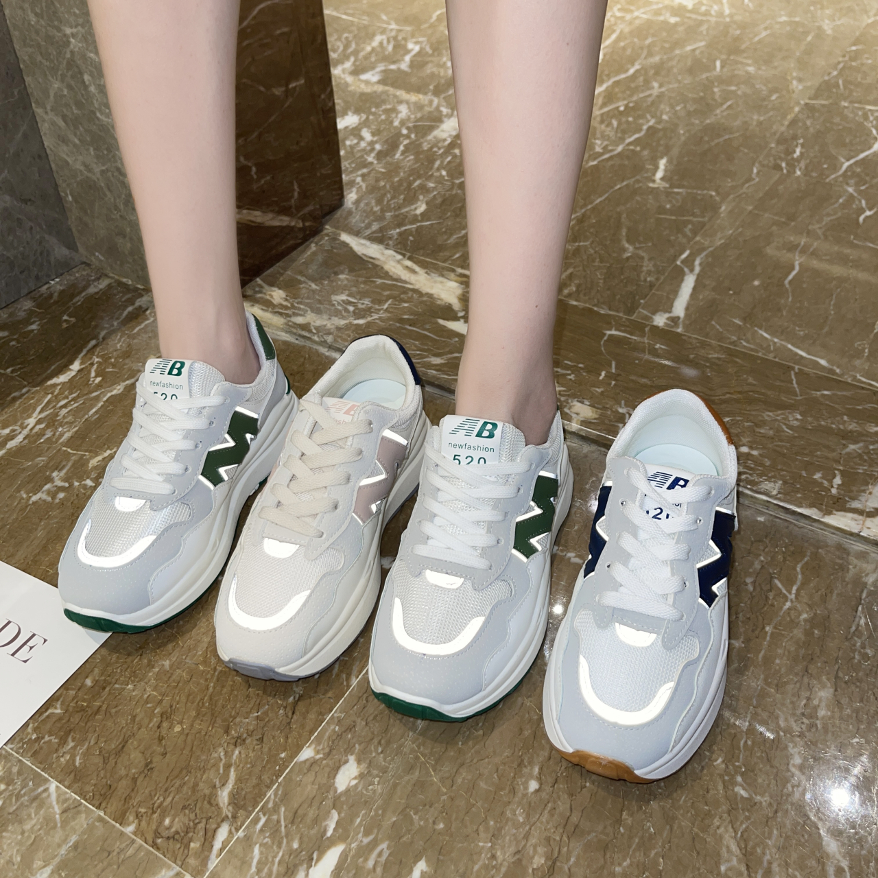 Sneakers Women Trainers Shoes Ladies Sport Mesh Sneakers Woman Flat Shoes Lightweight Soft Breathable Footwear Tennis Shoes Outdoor non slip running s