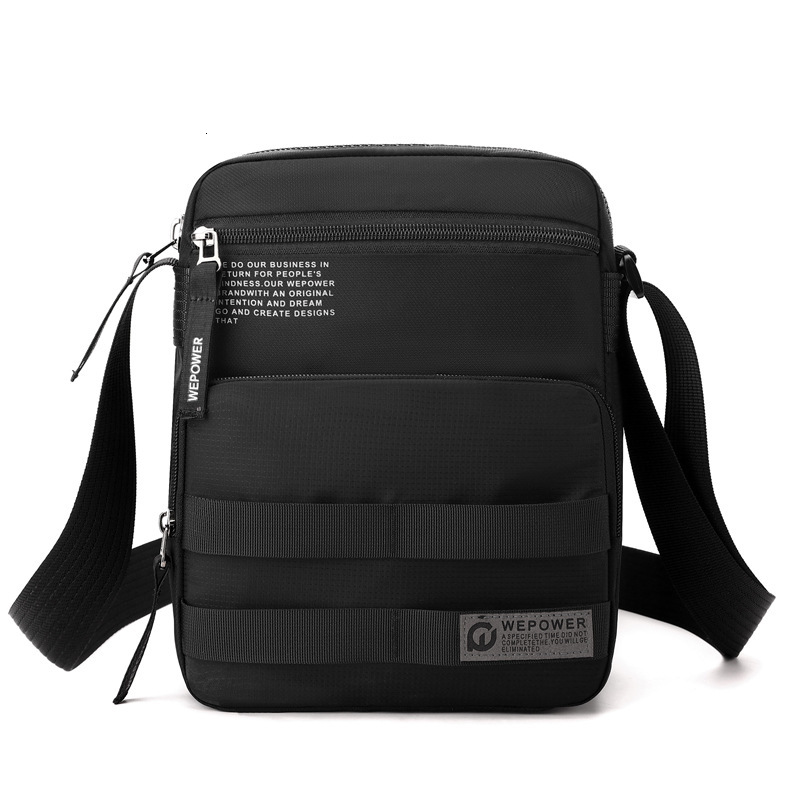 New fashionable business shoulder trend bag designer trend bag wear resistant and waterproof men s commuting travel shoulder bag