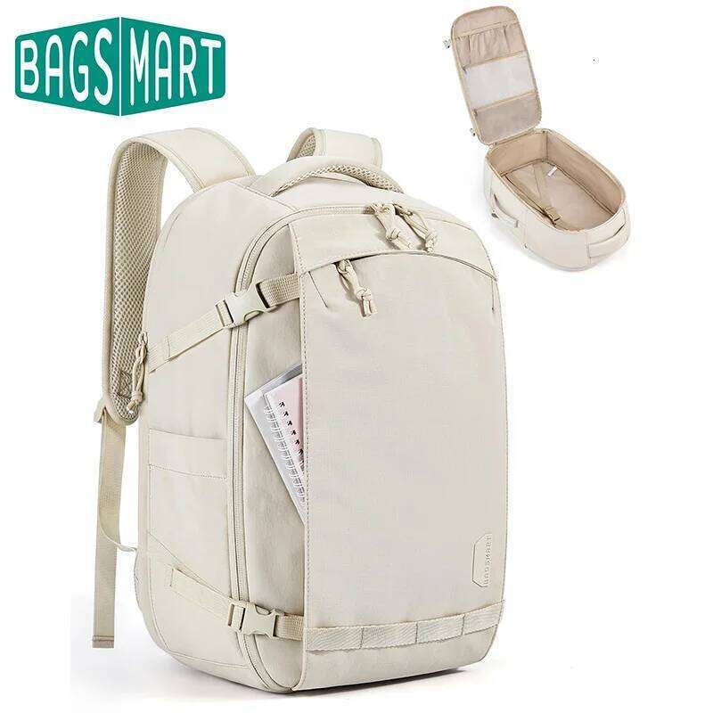 BAGSMART for Women 30L Carry On Flight Approved TSA Travel Bag Water Resistant Lage Daypack Men's Backpack