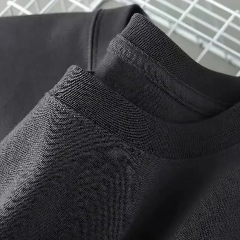 Trendy Fashion Letters Cartoon Print Oversized Shortsleeved Men Y2k Harajuku Hiphop Retro Loose Casual Tshirt y250704
