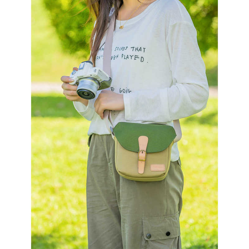 Cross border foreign trend trade suitable for camera bags mirrorless bags professional trend photography bags designer bags women s shoulder bags